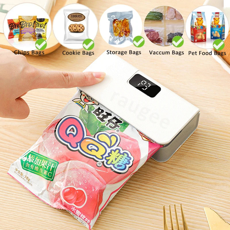2 in 1 Portable Food Bag Sealer