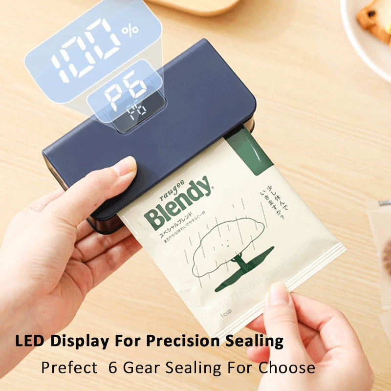 2 in 1 Portable Food Bag Sealer